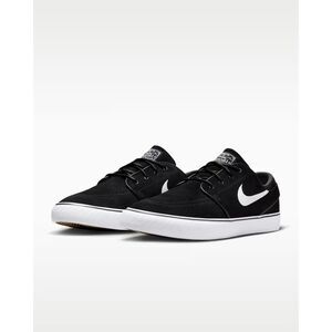 NIKE SB ZOOM JANOSKI OG+ BLACK WHITE Suede Sneaker Shoes Size 7
